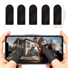 Carica l'immagine nel visualizzatore di Gallery, 20 Pezzi Dita per Gaming, Guanti Protettivi per Pollice e Dita con Effetto Anti-Sudore, Copridita per Touchscreen Giochi