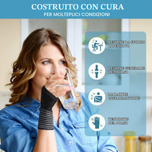 Carica l'immagine nel visualizzatore di Gallery, AOOWU Fascia da Polso, 2 pezzi Supporto Polso Elastica Ambidestra, Tutore Tunnel Carpale, Tutore Polso per Dolori Artico