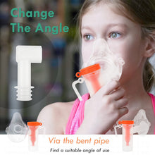 Carica l'immagine nel visualizzatore di Gallery, CARER SPARK Accessori per tubo inalatore e kit di accessori per bocchino per adulti e bambini Set nebulizzatore universa