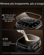 Carica l'immagine nel visualizzatore di Gallery, ESR Accessory Glass by Corning™ per Apple Watch Ultra 4/3/2/Ultra, Nero