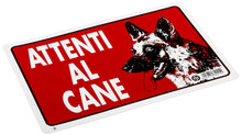 Carica l'immagine nel visualizzatore di Gallery, CART.20X30 ATTENTI AL CANE