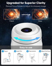 Carica l'immagine nel visualizzatore di Gallery, USB Proiettore Stelle Soffitto Luce Notturna, Galaxy Projector