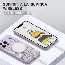 Carica l'immagine nel visualizzatore di Gallery, XINYEXIN Cover per Motorola Edge 60 Neo, Custodia in Silicone Antiurto Ultrasottile con Motivo Carino - Lavender, Purple