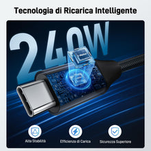Carica l'immagine nel visualizzatore di Gallery, Acer Cavo USB C 240W 3m, Cavo USB C a USB C Carica Rapida