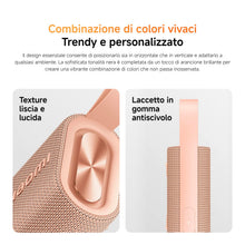 Carica l'immagine nel visualizzatore di Gallery, XIAOMI Sound Pocket Cassa Bluetooth Portatile 5W, Design Mini Compatto, 10 Ore di Autonomia, IP67 Waterproof, TWS Pairin