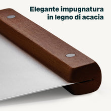 Carica l'immagine nel visualizzatore di Gallery, SILBERTHAL Tarocco per impasti - Acciaio inox - Raschietto grande