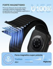 Carica l'immagine nel visualizzatore di Gallery, Cinturino Magnetico Silicone Sportivo Compatibile con Cinturino Apple Watch