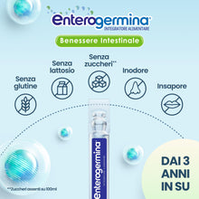 Carica l'immagine nel visualizzatore di Gallery, Enterogermina Benessere Intestinale, Fermenti Lattici, 20 Flaconcini/5 ml