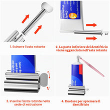 Carica l'immagine nel visualizzatore di Gallery, Relota 2 Pezzi Spremi Dentifricio Manuale, Tube Squeezer Spremitubetti