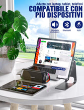 Carica l'immagine nel visualizzatore di Gallery, UOHHBOE Cassa Bluetooth Potente 30W Altoparlante Portatile RGB