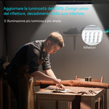 Carica l'immagine nel visualizzatore di Gallery, LETOUR Lampada da Lavoro LED Ricaricabile 165 LED, 5000mAh con Magnete e Gancio, Luminosità Regolabile Lampada Officina 