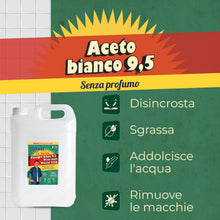 Carica l'immagine nel visualizzatore di Gallery, STARWAX FABULOUS Aceto Bianco 9,5° senza profumo, 6L