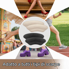 Carica l'immagine nel visualizzatore di Gallery, Cuscinetti Tallone, Protezioni per Tallone per Scarpe, Cuscinetti per Tallone con Inserti in Spugna, Protezioni Tallone 