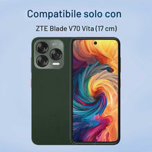 Carica l'immagine nel visualizzatore di Gallery, 4 in 1 Cover per ZTE Blade V70 Vita/Nubia V70 Design (6.7") Nero
