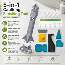 Carica l'immagine nel visualizzatore di Gallery, Raschietto Spatola Silicone 5 in 1 Professionale, Testa in Metallo, Bianco