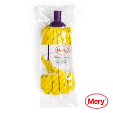 Carica l'immagine nel visualizzatore di Gallery, Mery | Fregona di Tiras, Alta Assorbenza e Resistenza, Adatta a Superfici Multiple, Strisce in Viscosa, Giallo, 24x11cm,