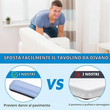 Carica l'immagine nel visualizzatore di Gallery, 25 Pz Scivoli per Mobili Pesanti, Piedini per Mobili in Teflon PTFE Adesivi, Spostare Mobili Pesanti Rettangolari, Scivo