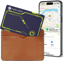 Carica l'immagine nel visualizzatore di Gallery, NOVOO Air Tag Card Wallet Tracker Card Thin 1,6 mm Smart Bluetooth Tag Compatibile con Apple Dove è? App (solo iOS), 6 a