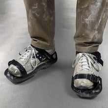 Carica l'immagine nel visualizzatore di Gallery, QWORK Gunite Spike Scarpe con 25mm Short Spikes Perfetto per epossidici Pavimenti, Overlay, Installazione di Copertura, 