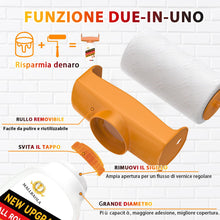 Carica l'immagine nel visualizzatore di Gallery, Vernice Bianca Muro Interno 500g, Pittura Bianca per interni, Kit di Riparazione Portatile e Integrato, Vernice a Base d