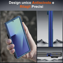 Carica l'immagine nel visualizzatore di Gallery, Custodia Compatibile con Samsung Galaxy Z Fold 7, Silicone Custodia per Tutto il Corpo, Copertura Antiurto con Fotocamer