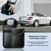 Carica l'immagine nel visualizzatore di Gallery, caslord 2 Borse Keyless Go Protection Chiave per Auto