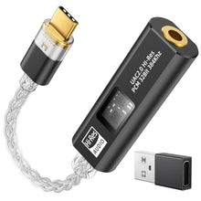 Carica l'immagine nel visualizzatore di Gallery, MoKo Adattatore Cuffie USB-C a 3,5mm, DAC Dongle Type-C a 3,5 Aux Jack