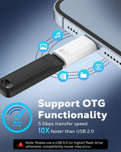 Carica l'immagine nel visualizzatore di Gallery, MoKo Adattatore USB-C a Lightning Audio Solo per DJI Mic Mini,Non per Altri
