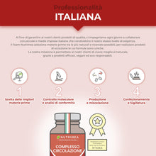 Carica l'immagine nel visualizzatore di Gallery, Complesso Circolazione | Gambe Gonfie e Pesanti | 90 Capsule | Nutrimea