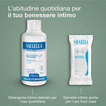 Carica l'immagine nel visualizzatore di Gallery, Saugella Dermoliquido Detergente Intimo Quotidiano per Uso Frequente, 750 ml