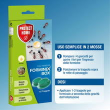 Carica l'immagine nel visualizzatore di Gallery, Forminix Box Verde elimina formiche all’esterno. Esca al miele altamente attrattiva, Elimina il nido in breve tempo, Ide