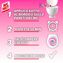 Carica l'immagine nel visualizzatore di Gallery, Wc Net - Candeggina Gel Profumata, Detergente per Sanitari e Superfici, Azione Sbiancante e Igienizzante, Fragranza Flow
