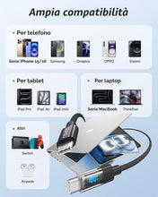 Carica l'immagine nel visualizzatore di Gallery, RAVIAD Cavo USB C USB C 100W [2Pezzi 2M] Cavo USB Type-C PD 5A Ricarica