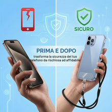 Carica l'immagine nel visualizzatore di Gallery, 20 toppa trasparente per Cordino Cellulare, cuscinetti universali per catena del telefono cellulare,Toppe di Ricambio pe