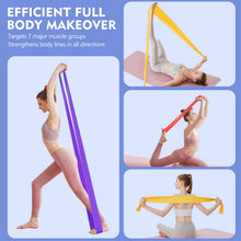 Carica l'immagine nel visualizzatore di Gallery, Fokky Elastici Fitness[Set di 4], 1.5M/1.8M Elastico Palestra