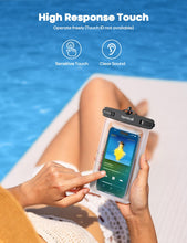 Carica l'immagine nel visualizzatore di Gallery, Lamicall Custodia Impermeabile Smartphone, HD Custodia Subacquea Smartphone