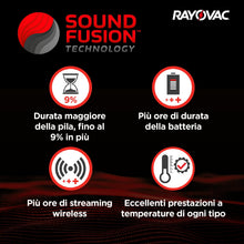 Carica l'immagine nel visualizzatore di Gallery, 120 Batterie per Apparecchi Acustici Rayovac Extra Misura 312