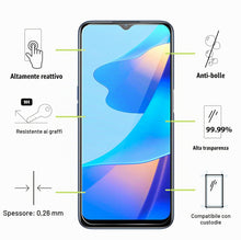 Carica l'immagine nel visualizzatore di Gallery, Vetro Temperato per OPPO A78 4G / Reno 8 T 4G [2 Pezzi] Vetrino Protettivo Pellicola Protezione Schermo