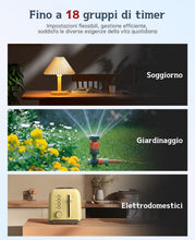 Carica l'immagine nel visualizzatore di Gallery, Timer Presa Elettrica Digitale, 18 Programmi con Conto alla Rovescia al Secondo, Display Retroilluminato, Presa Programm
