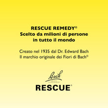 Carica l'immagine nel visualizzatore di Gallery, RESCUE Remedy, Giallo Acceso, 20 Millilitri, per la Salute mentale, con Alcol di Uva, Essenze della Miscela Rescue
