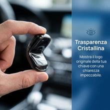 Carica l'immagine nel visualizzatore di Gallery, Custodia Chiavi Auto per Omoda 5 Jaecoo 7, 2 Pezzi TPU Trasparente Nero Lucido, Copertura 360° Antigraffio Antipolvere (