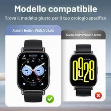 Carica l'immagine nel visualizzatore di Gallery, Diruite 3 Pezzi Cover per Xiaomi Redmi Watch 5 Lite Vetro Temperato Pellicola Protettiva PC Rigido Case Protettiva Ultra