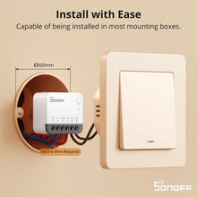 Carica l'immagine nel visualizzatore di Gallery, SONOFF ZBMINIR2 Interruttore Zigbee, 2 Pezzi, Senza Neutro