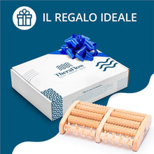 Carica l'immagine nel visualizzatore di Gallery, TheraFlow Massaggiatore Plantare Shiatsu, Rulli Fascite - Massaggiatore piedi con pallina massaggio muscolare, rullo mas
