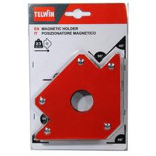 Carica l'immagine nel visualizzatore di Gallery, Telwin 802583 Posizionatore Magnetico per Saldature, 0.1 V, Rosso, 23 kg max