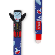 Carica l'immagine nel visualizzatore di Gallery, Legami - Set di 3 Penne Gel Cancellabili, The Boo Crew, Penne con Inchiostro Cancellabile Termosensibile, Nero, Viola, Rosso, Erasable Pen Halloween, Cancella Senza Consumare il Foglio