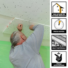 Carica l'immagine nel visualizzatore di Gallery, SIKA - Adesivo rapido - SikaBond-115 Strong Fix - Bianco - 290ml
