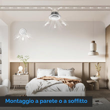 Carica l'immagine nel visualizzatore di Gallery, Hon&amp;Guan Griglie Aerazione 125mm Regolabili,Griglia di Ventilazione Rotonda