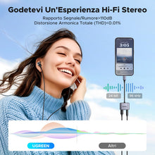 Carica l'immagine nel visualizzatore di Gallery, UGREEN Adattatore USB C a Jack 3,5 mm e Ricarica Rapida PD 30W