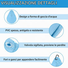 Carica l'immagine nel visualizzatore di Gallery, Pesi per Copertura Piscina,12 Pezzi Pesi per Coperture per Piscine,Pesi Per la Copertura Della Piscina in Pvc,Borse per 